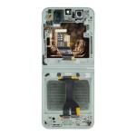 OLED Assembly With Frame Compatible for Samsung Galaxy Z Flip 6 5G (US & International) (Refurbished) – Mint